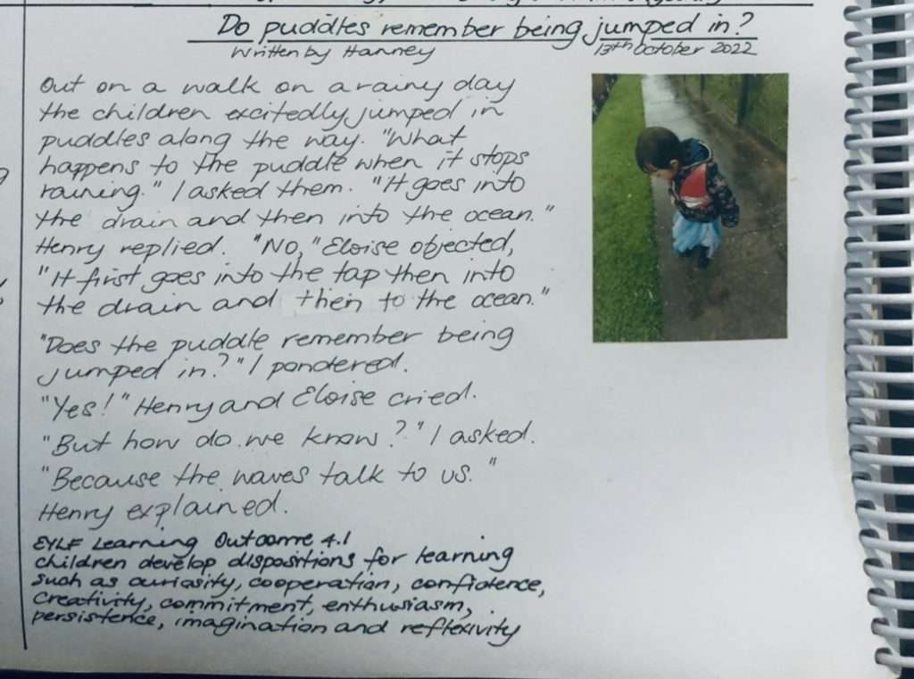 early years documentation
